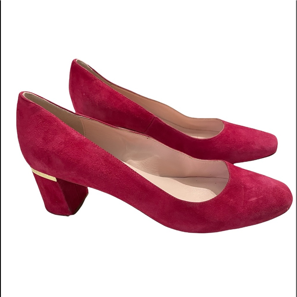 Kate Spade pike suede heels size 8